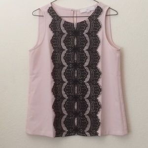 Ann Taylor Loft Petites Lace Top